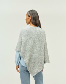 Natura - Poncho - Zora - Grey