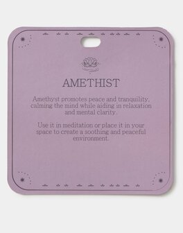 Natura - Sleutelhanger - Vrede - Amethist