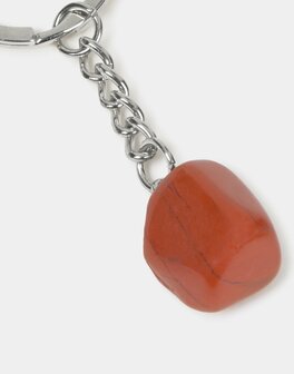 Natura - Sleutelhanger - Stabiliteit - rode Jaspis