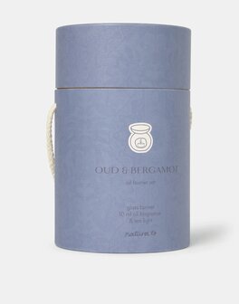 Natura - Oliebrander - Shanghai Glas - Oud en Bergamot 