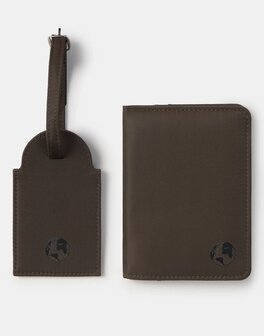 Natura - Paspoorthouder - Oxford - Brown
