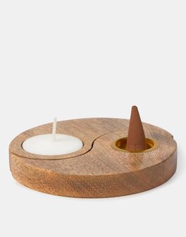 Natura - Wierookhouder - Ying Yang