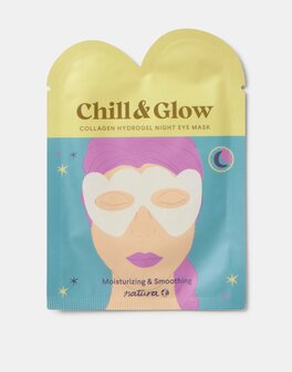 Natura - Chill &amp; Glow - Collageen oogmasker - Nacht