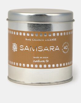 Natura - Wierookkegel met houder - Nagchampa