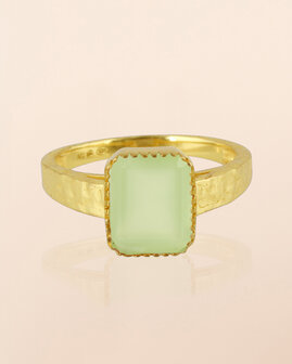 Muja-Juma - Ring - zilver verguld - Andromeda - Preniet - Maat 56