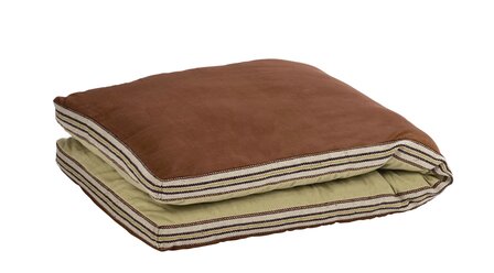 Madam Stoltz - matraskussen - Roestbruin - 60 x 140 cm