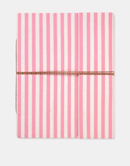 Natura - Fotoboek - Stof - Roze strepen