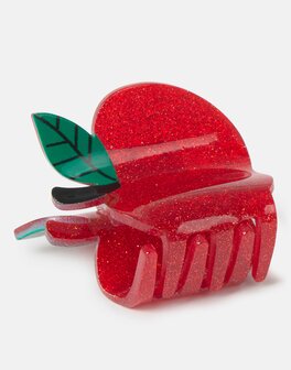 Natura - Haarclip appel - rood