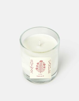 Natura - Blumora geurkaars - Sojawas - rose