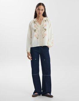 Natura - Chloe blouse - ecru