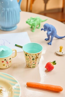 Rice - Melamine Cup - medium - Fun Fair Green