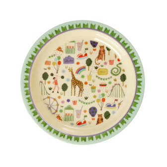 Rice - Melamine bord - Funfair green