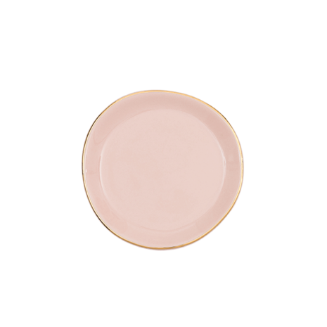 UNC - plate Good Morning - old pink - small