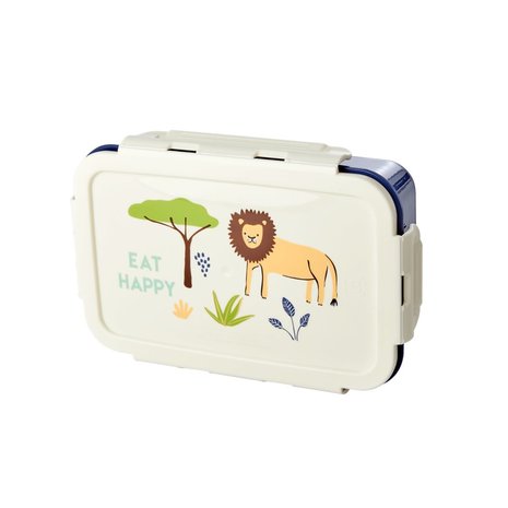 Rice - Lunchbox - Jungle - blauw