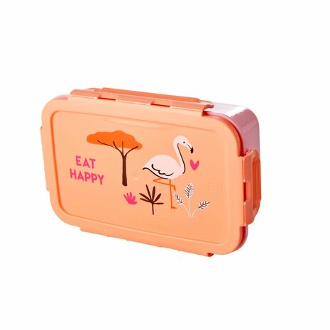 Rice - Lunchbox - Flamingo - koraal