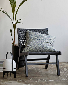 Nordal - Chara kussenhoes 60 x 60 cm - Blue