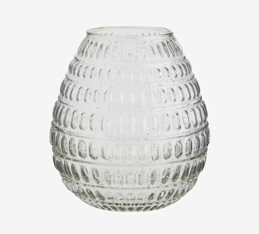 Madam Stoltz - Vaas - glas bol - dots