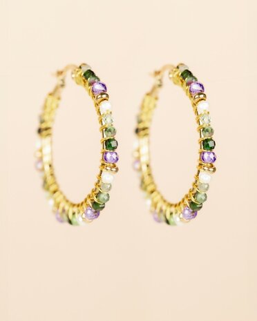 My Heritage - oorring - Large 30 mm - verschillende thema's