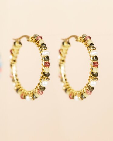 My Heritage - oorring - Large 30 mm - verschillende thema's