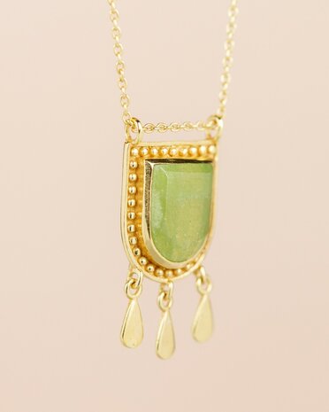Muja Juma - Ketting - Verguld - Ladybug -  Vessoniet