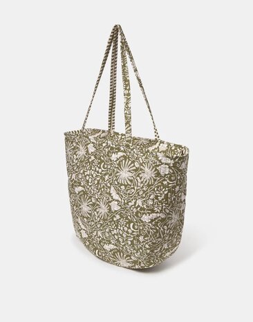 Natura - Shopper - Arin bag - Printed - Khaki/white