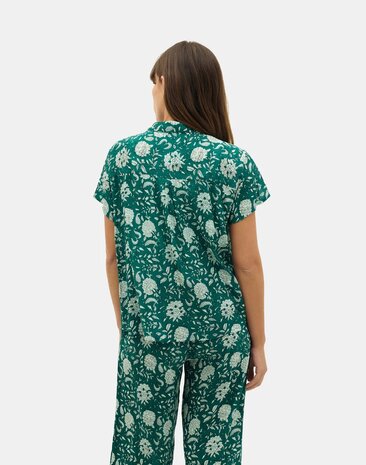 Natura - Printed Pants - Rihaan - Green