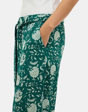 Natura - Printed Pants - Rihaan - Green