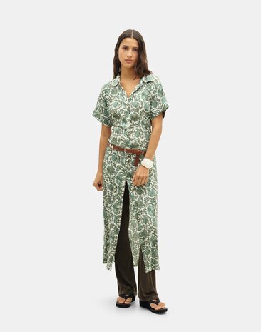 Natura - Lange Jurk met Print - Ishwar