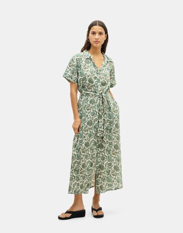 Natura - Lange Jurk met Print - Ishwar