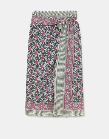 Natura - Pareo - Floral - Roze/Groen