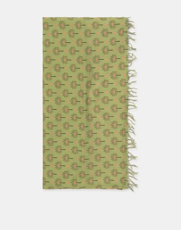 Natura - Handdoek - Pareo - Palmbomen - Groen