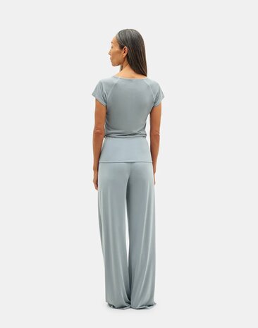 Natura - Broek met print - Althai - Lichtblauw