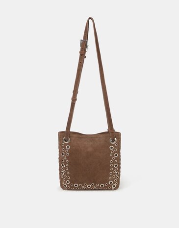 Natura - Tas - Suède met studs - Bruin