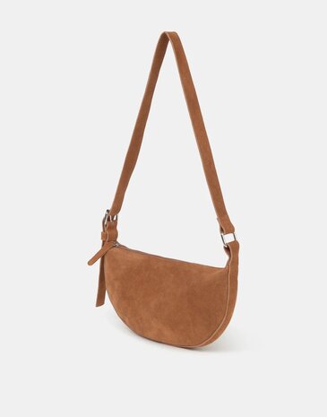 Natura - Suede bag - Brown