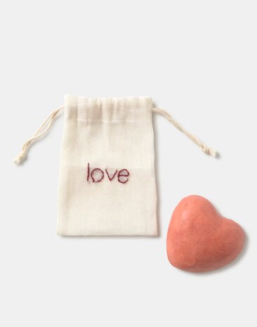 Natura - Handzeep met zakje - LOVE