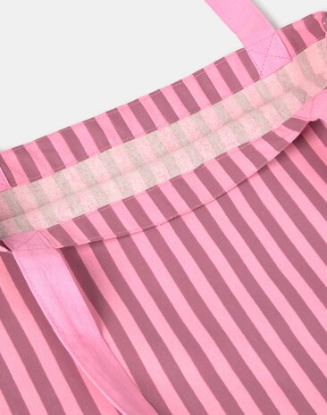 Natura - Tote Bag - Gestreept - Roze