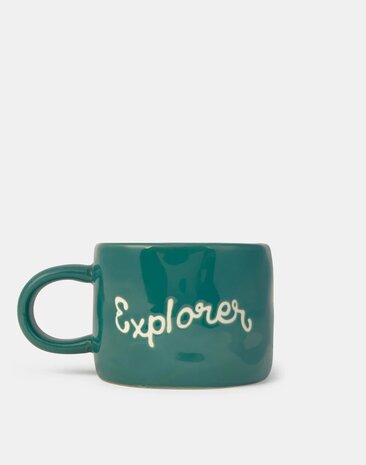 Natura - Mok - Keramiek - groen - EXPLORER