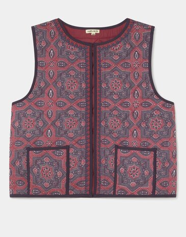 Natura - Gilet met Print - Ziva - combimaat S/M