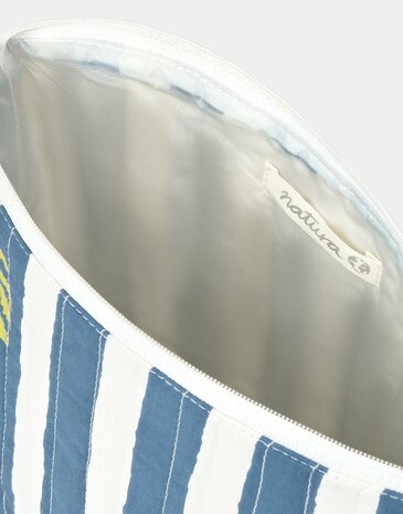 Natura -Toilettas - Klein - yaya Blauw met palmboom