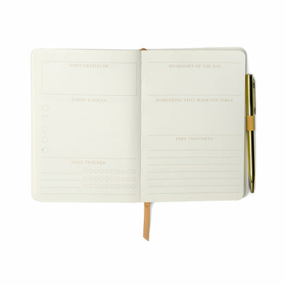 Designworks - dagboek met pen - Find What brings you Joy