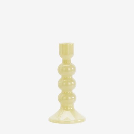 Madam Stoltz - kaarshouder - glas - honey