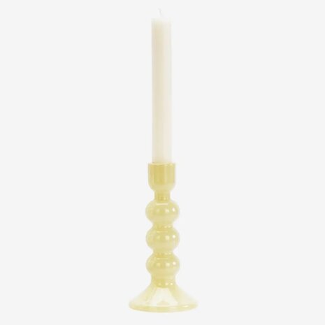 Madam Stoltz - kaarshouder - glas - honey