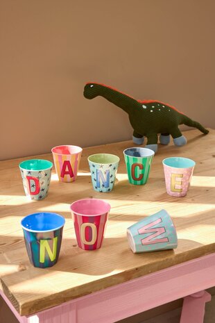 Rice - Melamine Cup - alfabet letters - STER