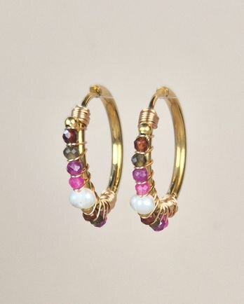 My Heritage - oorring - Medium - 20 mm  - various colours