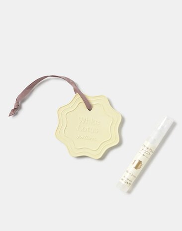 Natura- Keramieken luchtverfrisser - Parfum - White lotus