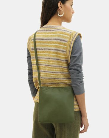 Natura - Tas - Leer - Khaki