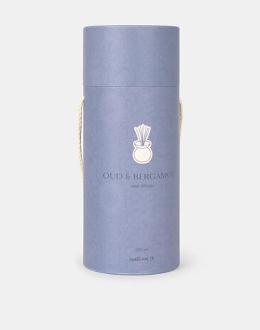 Natura - Rietdiffuser - Shanghai Glass Mikado - Oud en Bergamot 