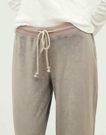 Natura - Broek - Velvet - Grijs