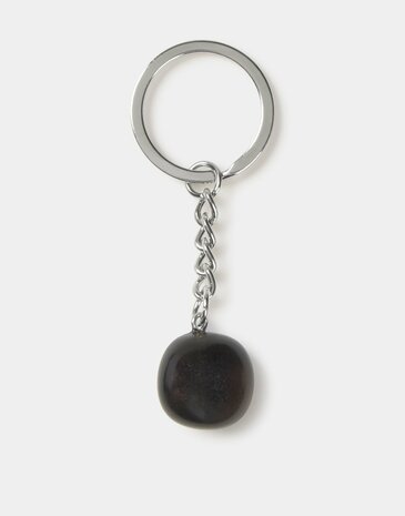 Natura - Keychain - Protection - black obsidiaan