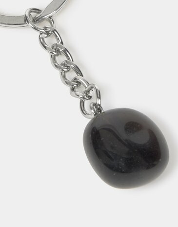 Natura - Keychain - Protection - black obsidiaan